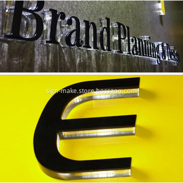 Acrylic Sign Letters Outdoor Signs